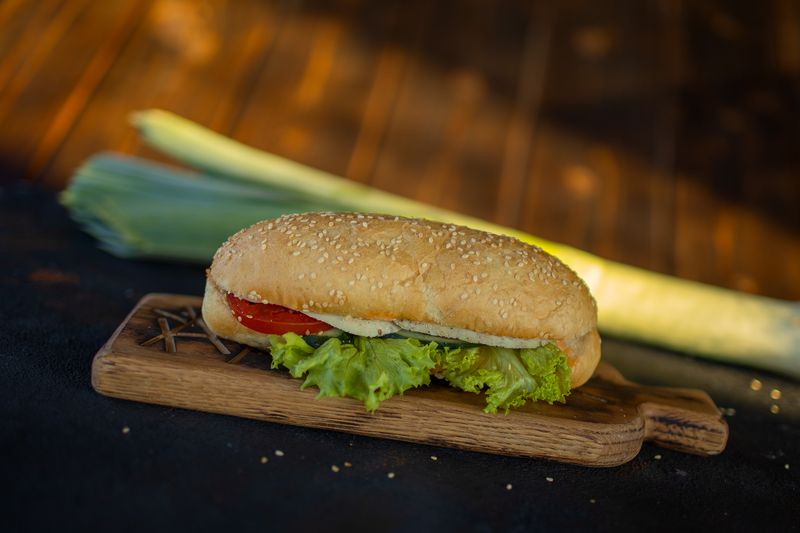 Dions veggie grilled sub sandwich
